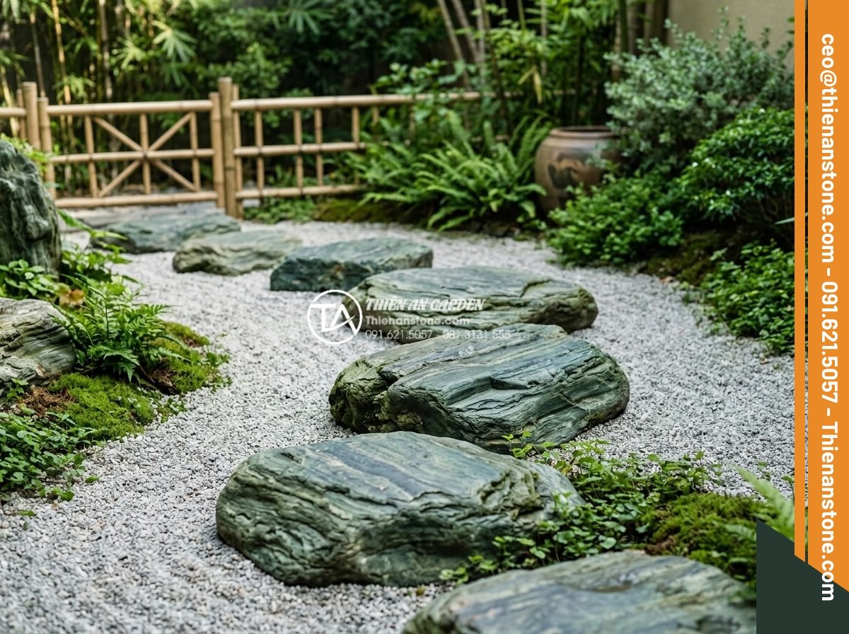 Ishi-bashi - Cầu đá trong vườn Zen