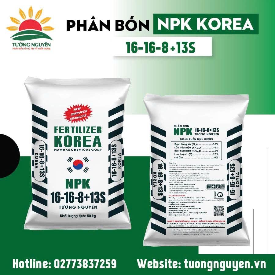 Phân NPK 8-8-16 (bao 50kg)
