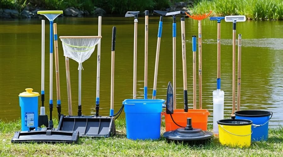 Phụ kiện vận hành & Đồ nghề Hồ Koi