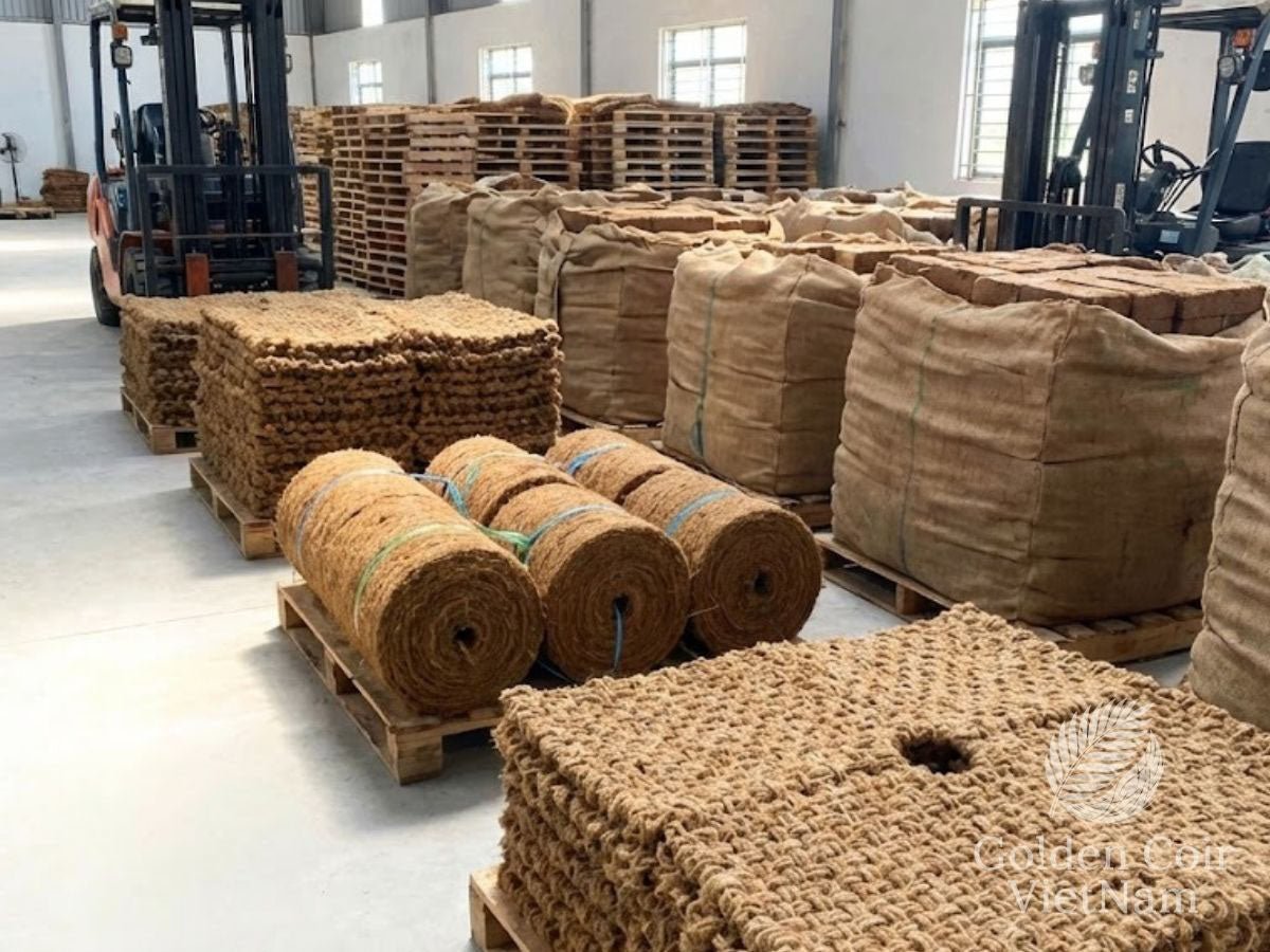 Xơ dừa + cụ trộn (bao 50l)